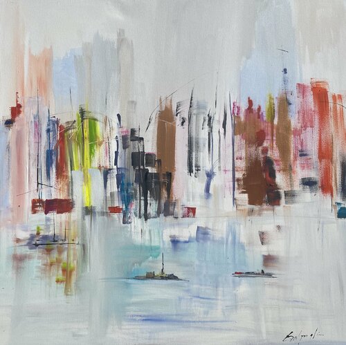 Just a glimpse di Gisela Gaffoglio, Pittura in vendita su Singulart