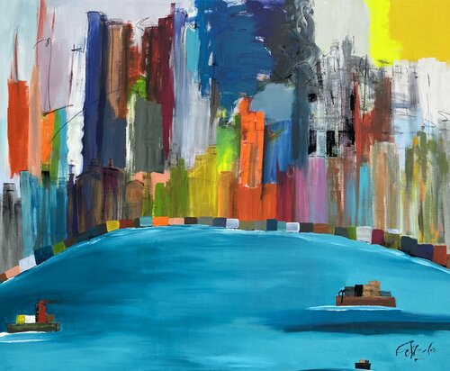 HOW I FEEL IT by Gisela Gaffoglio, Painting for Sale on Singulart