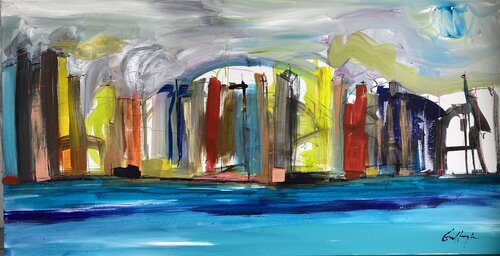 TEMPERAMENTAL von Gisela Gaffoglio, Malerei kaufen auf Singulart