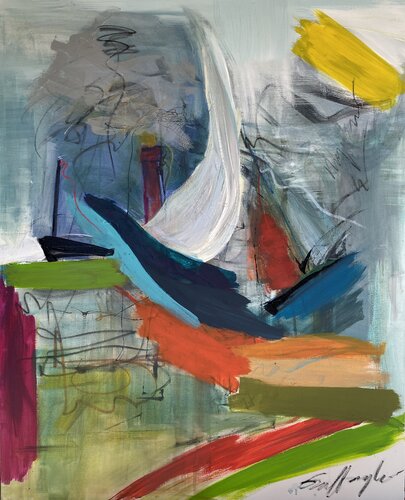 NAVAL BATTLE di Gisela Gaffoglio, Pittura in vendita su Singulart