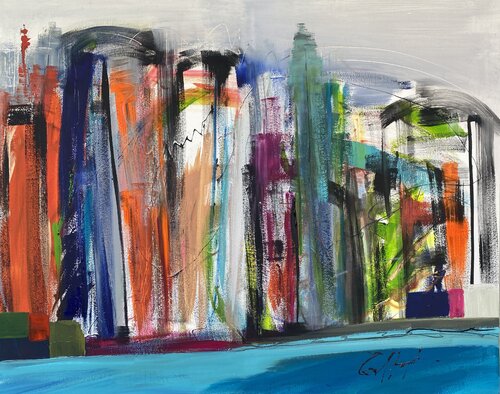 in between days par Gisela Gaffoglio, Peinture en vente sur Singulart