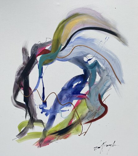 MAYBE di Gisela Gaffoglio, Pittura in vendita su Singulart