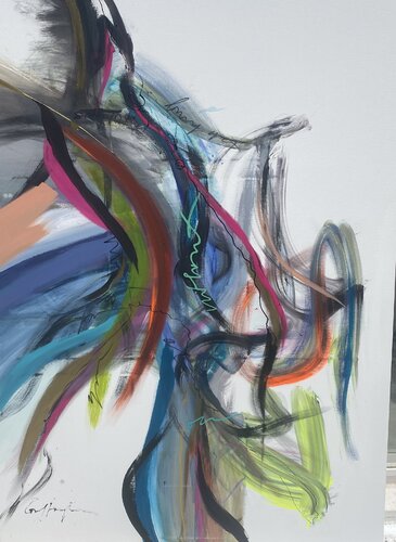 ALL THOSE WORDS by Gisela Gaffoglio, Painting for Sale on Singulart