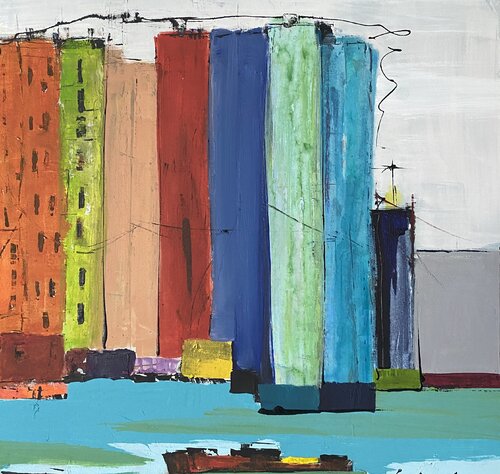 PICTURE OF HAPPINESS van Gisela Gaffoglio, Schilderij te koop op Singulart