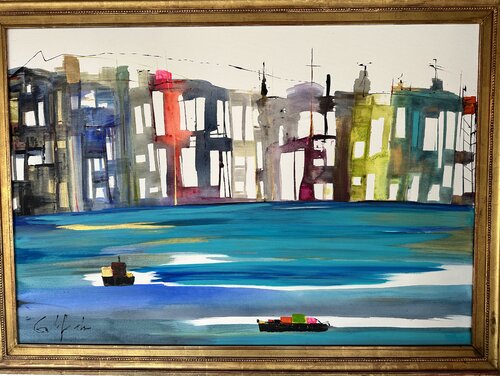 A day in life by Gisela Gaffoglio, 회화 for Sale on Singulart