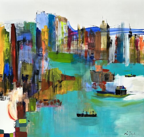 One Thousand memories von Gisela Gaffoglio, Malerei kaufen auf Singulart