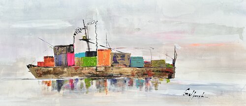 FULL OF DREAMS von Gisela Gaffoglio, Malerei kaufen auf Singulart