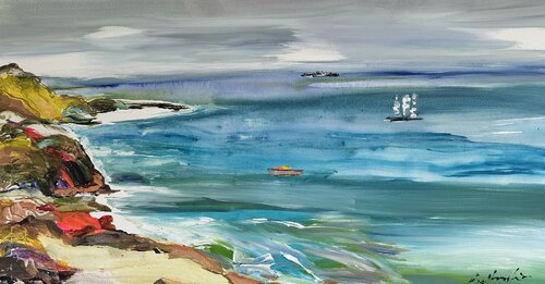 HASTA QYE SE VAYA TU RECUERDO de Gisela Gaffoglio, Pintura a la venta en Singulart