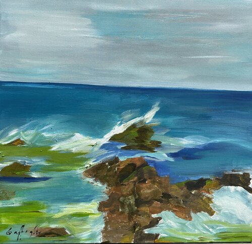 ONCE AGAIN von Gisela Gaffoglio, Malerei kaufen auf Singulart