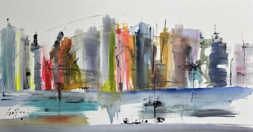 Pedacito de cielo von Gisela Gaffoglio, Malerei kaufen auf Singulart