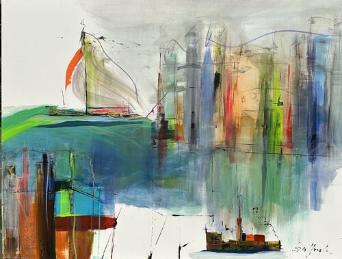 Is that enough de Gisela Gaffoglio, Pintura a la venta en Singulart