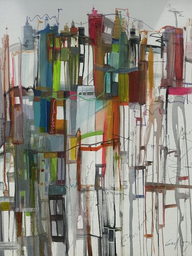 The way I do it von Gisela Gaffoglio, Malerei kaufen auf Singulart