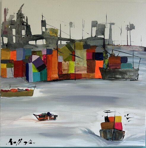 YA LO VES II von Gisela Gaffoglio, Malerei kaufen auf Singulart