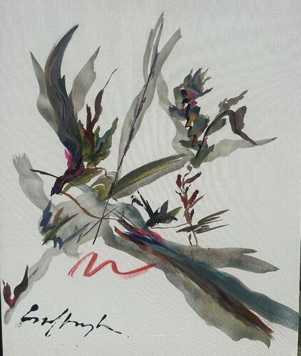 Autumn melody van Gisela Gaffoglio, Schilderij te koop op Singulart