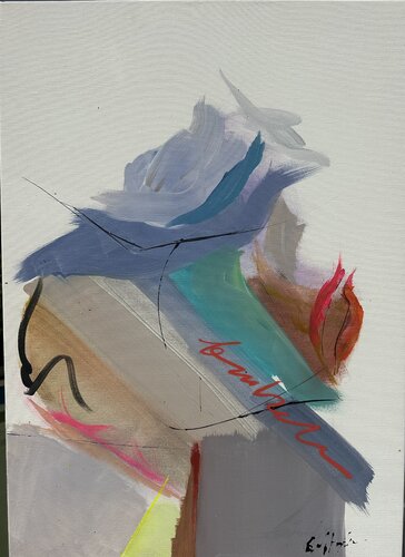 Building colirs van Gisela Gaffoglio, Schilderij te koop op Singulart