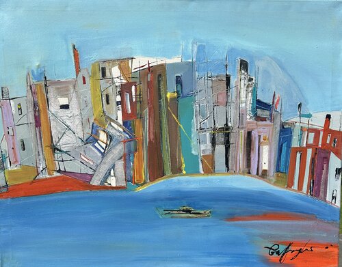 Geometrica van Gisela Gaffoglio, Schilderij te koop op Singulart