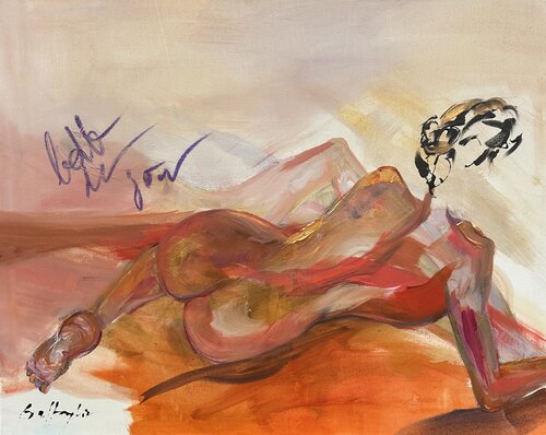 BELLE DU JOUR by Gisela Gaffoglio, Painting for Sale on Singulart
