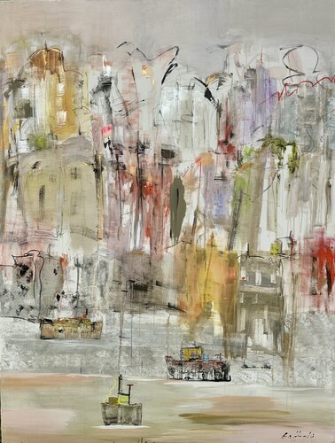 La mariposa by Gisela Gaffoglio, Painting for Sale on Singulart