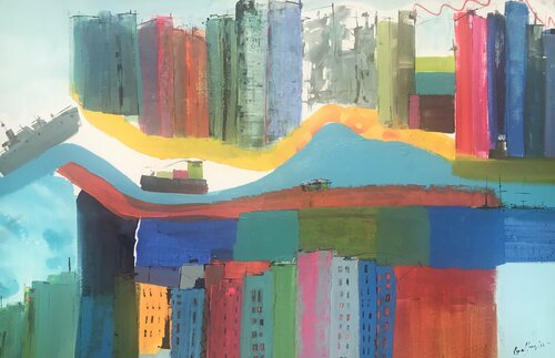 Nuevo día di Gisela Gaffoglio, Pittura in vendita su Singulart