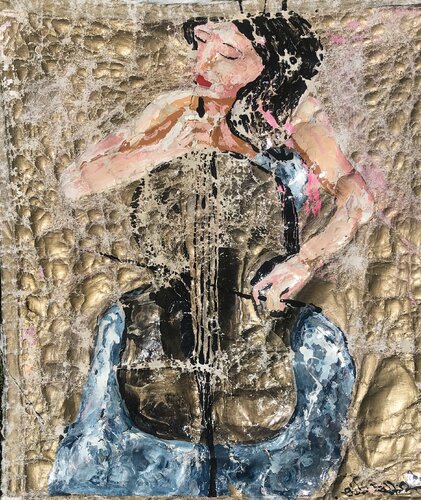 Mi pasión von Gisela Gaffoglio, Malerei kaufen auf Singulart