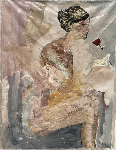 Aroma de mujer by Gisela Gaffoglio, Painting for Sale on Singulart