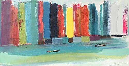 Mañana de verano par Gisela Gaffoglio, Peinture en vente sur Singulart