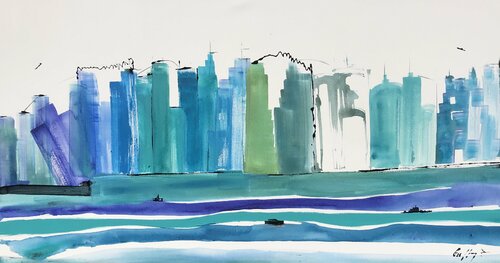 Only blue Gisela Gaffoglio