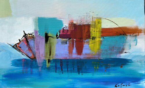 Virando van Gisela Gaffoglio, Schilderij te koop op Singulart