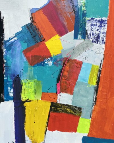 Rising up par Gisela Gaffoglio, Peinture en vente sur Singulart