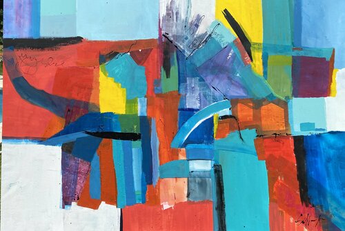 And that's it von Gisela Gaffoglio, Malerei kaufen auf Singulart