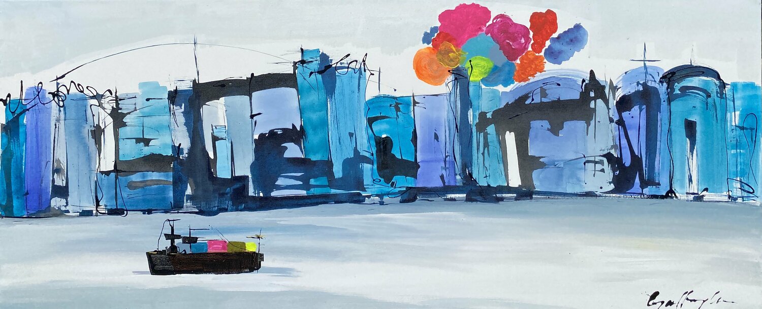 Flowers in the sky Gisela Gaffoglio