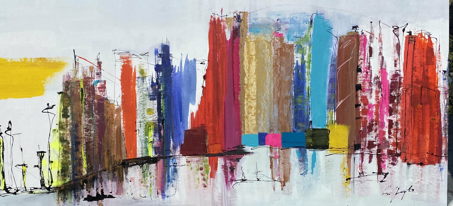 My city' s silhouette Gisela Gaffoglio