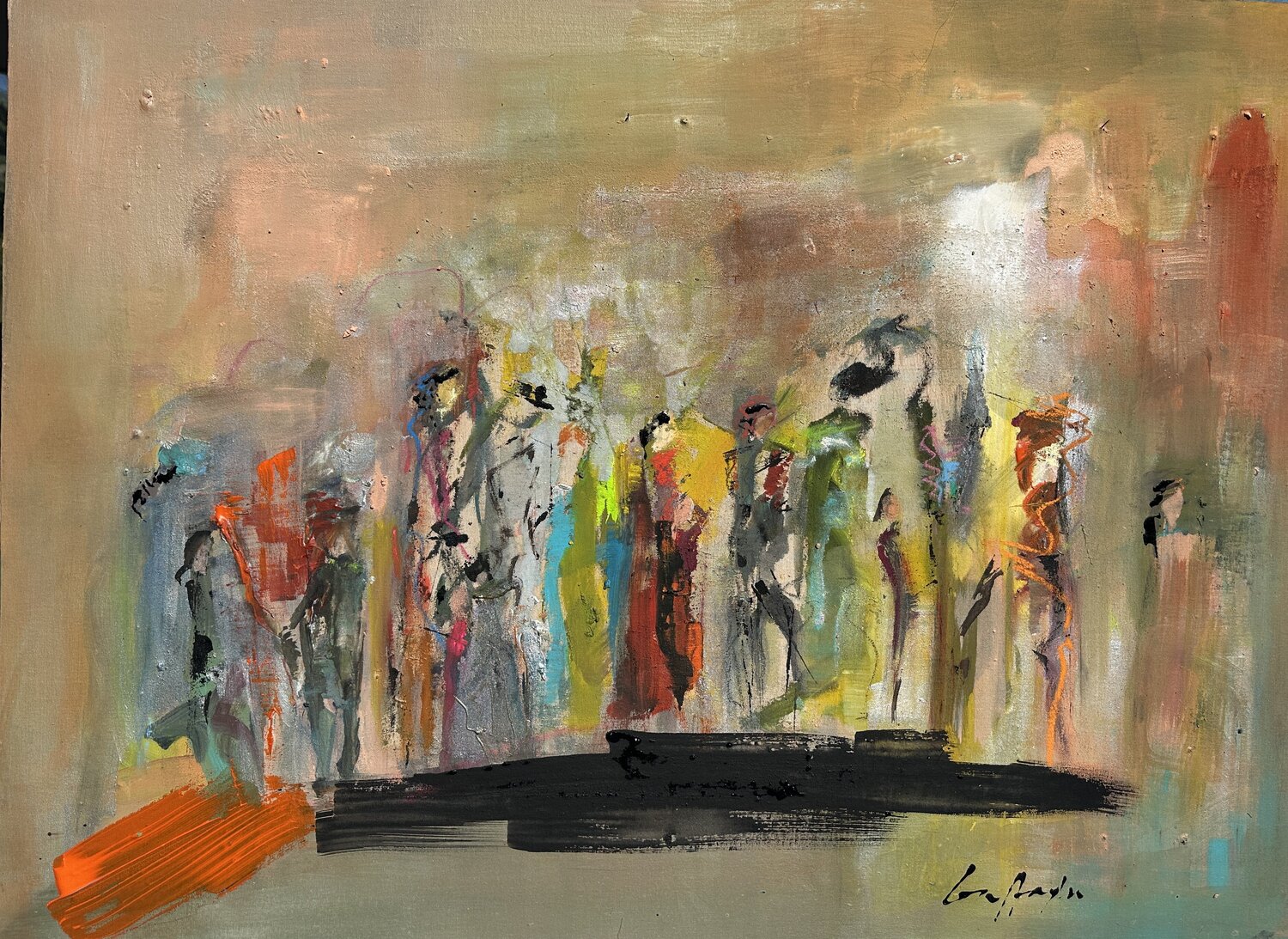 La vernissage Gisela Gaffoglio