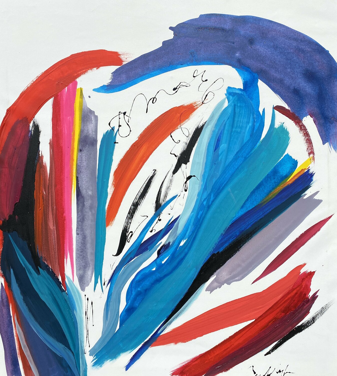 Under the blue sky Gisela Gaffoglio