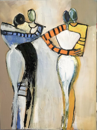 Dancing di Marie Rouach, Pittura in vendita su Singulart