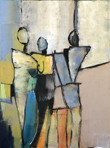 Personnages di Marie Rouach, Pittura in vendita su Singulart