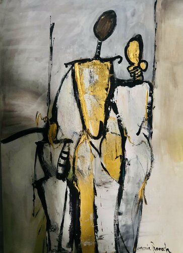 African di Marie Rouach, Pittura in vendita su Singulart