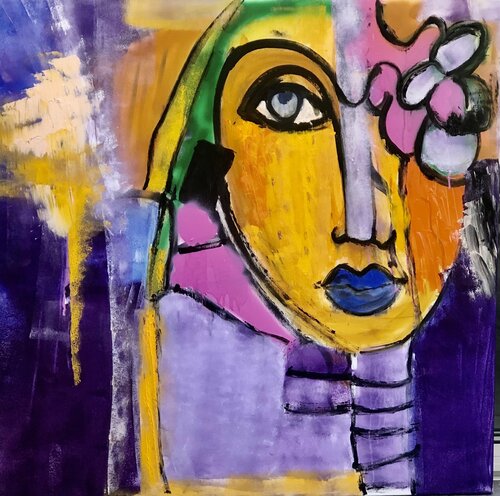 Femme 2 di Marie Rouach, Pittura in vendita su Singulart