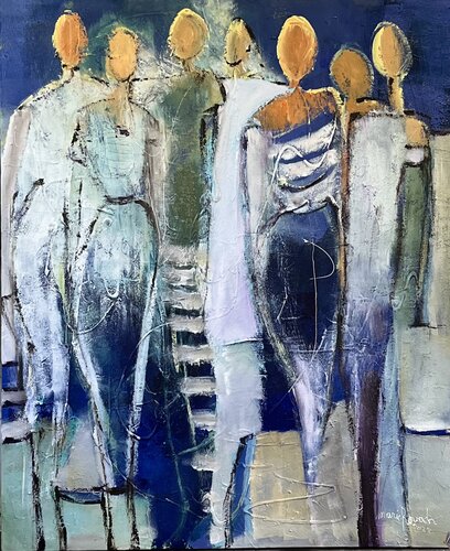 Seven di Marie Rouach, Pittura in vendita su Singulart