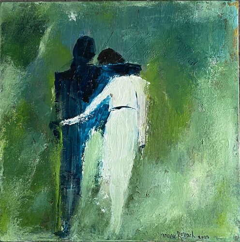 Lovers di Marie Rouach, Pittura in vendita su Singulart