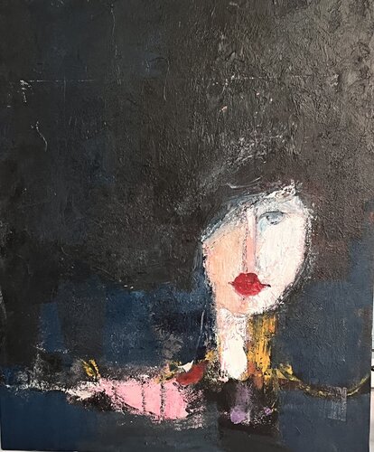 Portrait de Marie Rouach, Pintura a la venta en Singulart