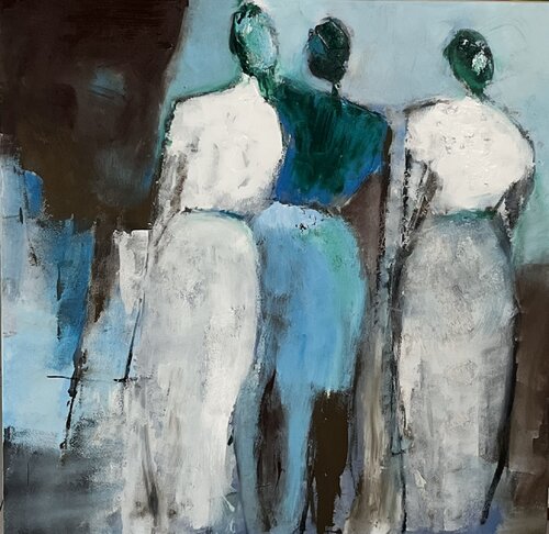 Women di Marie Rouach, Pittura in vendita su Singulart