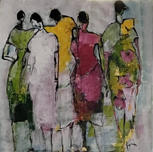 Femmes van Marie Rouach, Schilderij te koop op Singulart