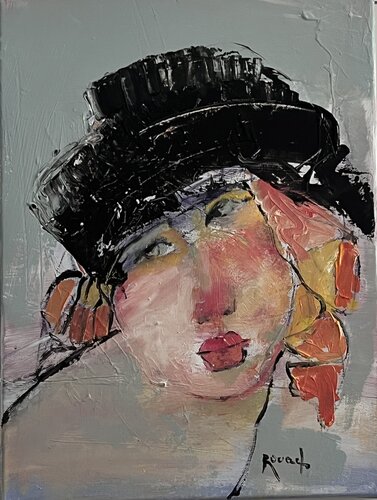 Portrait 24/1 par Marie Rouach, Peinture en vente sur Singulart