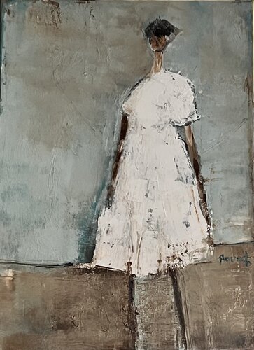 Personnage by Marie Rouach, Painting for Sale on Singulart