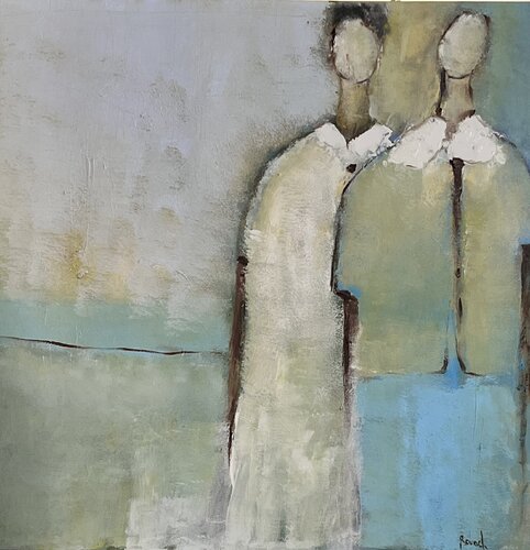 Pause africaine di Marie Rouach, Pittura in vendita su Singulart