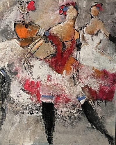 Danseuses  de French de Marie Rouach, Pintura a la venta en Singulart