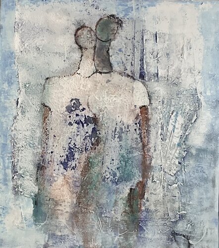 Inspiration africaine de Marie Rouach, Pintura a la venta en Singulart