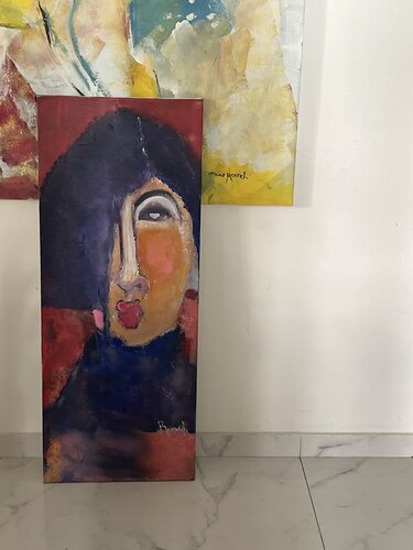 Portrait 25 di Marie Rouach, Pittura in vendita su Singulart