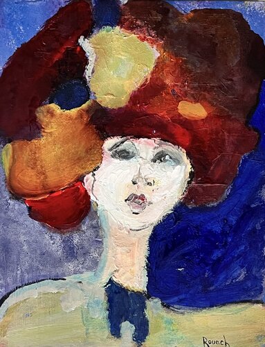Histoire de chapeaux von Marie Rouach, Malerei kaufen auf Singulart